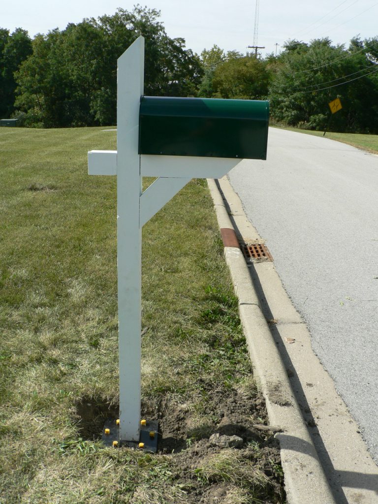 Residential Uses Install a Mailbox Post Without Concrete SecurePost